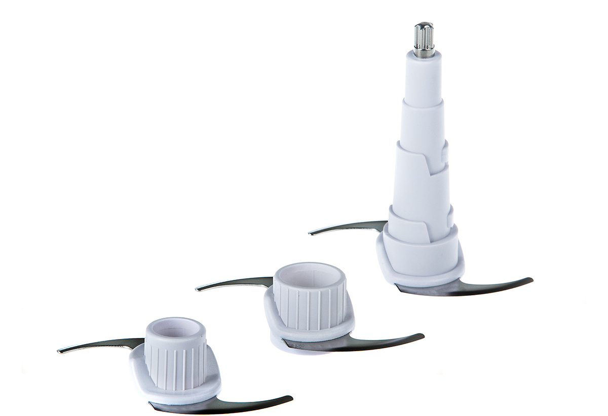 Απεικονίζονται τα εξαρτήματα του πολυκόπτη.